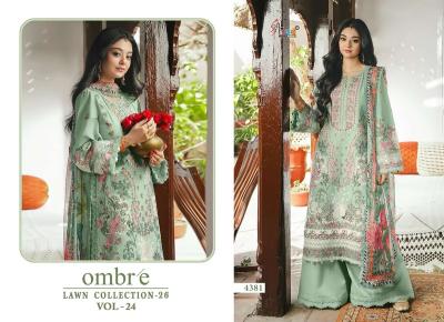 Shree fab ombre lawn vol-24 india salwar suit wholesale by khantil